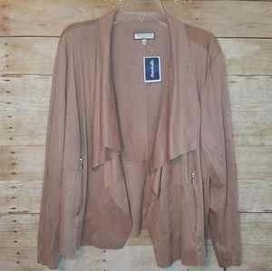 Bagatelle Suede Jacket, 3X